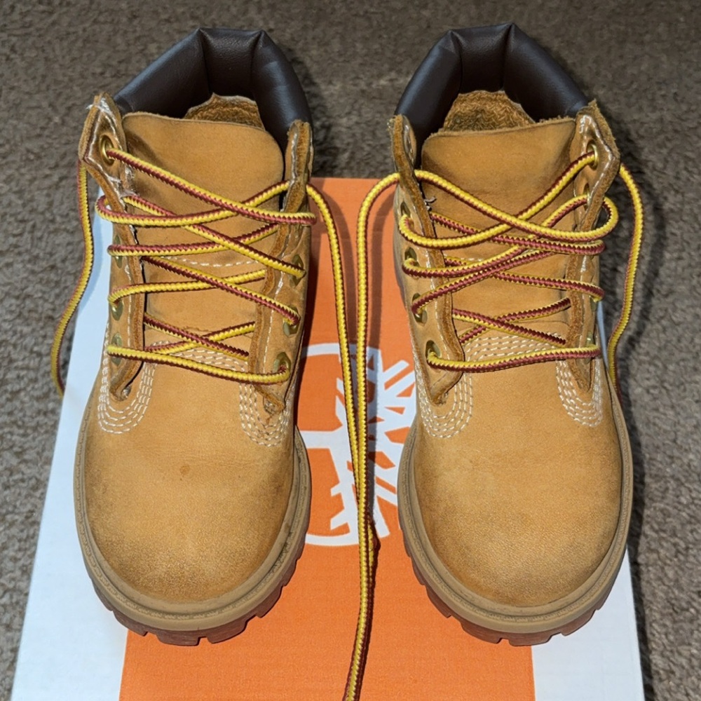 Toddler 6” Waterproof Timberland (Wheat)